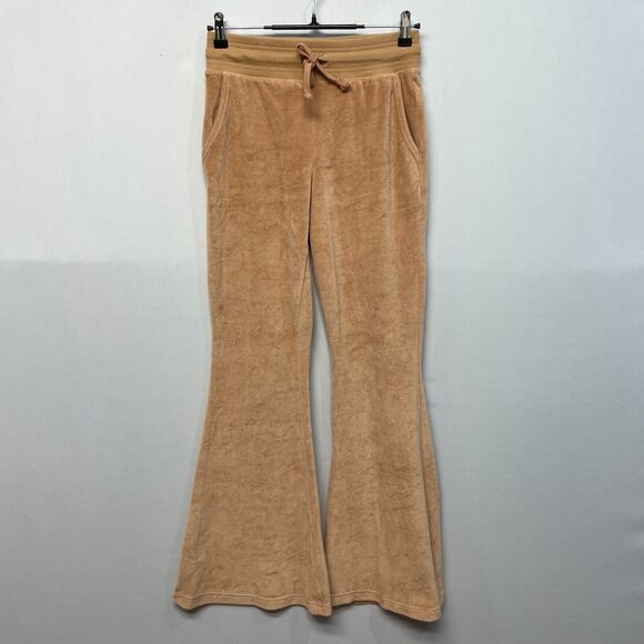 Aerie Women Flare Velvet Pants Sweatpants Size Small B371 -21 - Picture 1 of 16